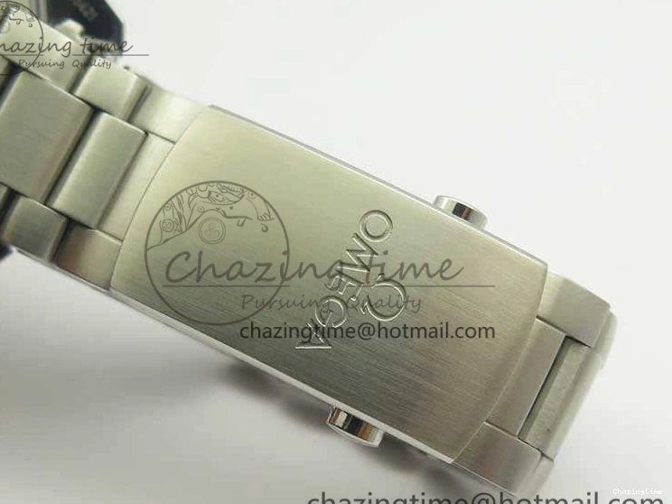 0423 Sleek Planet Ocean Professional Ceramic Bezel 42mm 1:1 MK Best Edition Silver Markers On SS Bracelet A 8085